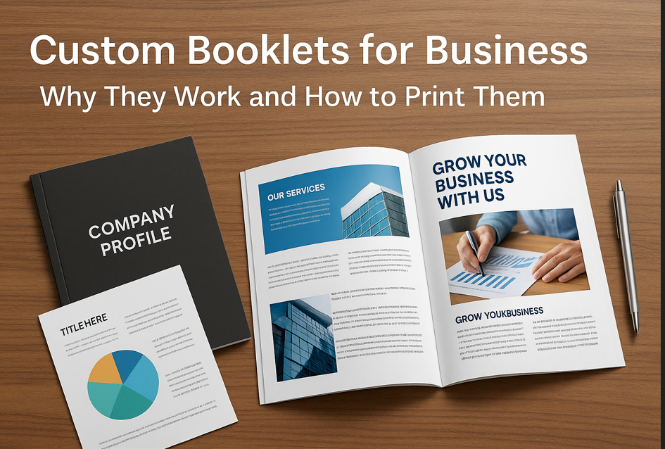 Custom Booklets for Business: Why They Work and How to Print Them