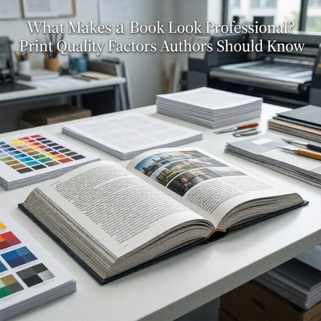 What Makes a Book Look Professional? Print Quality Factors Authors Should Know