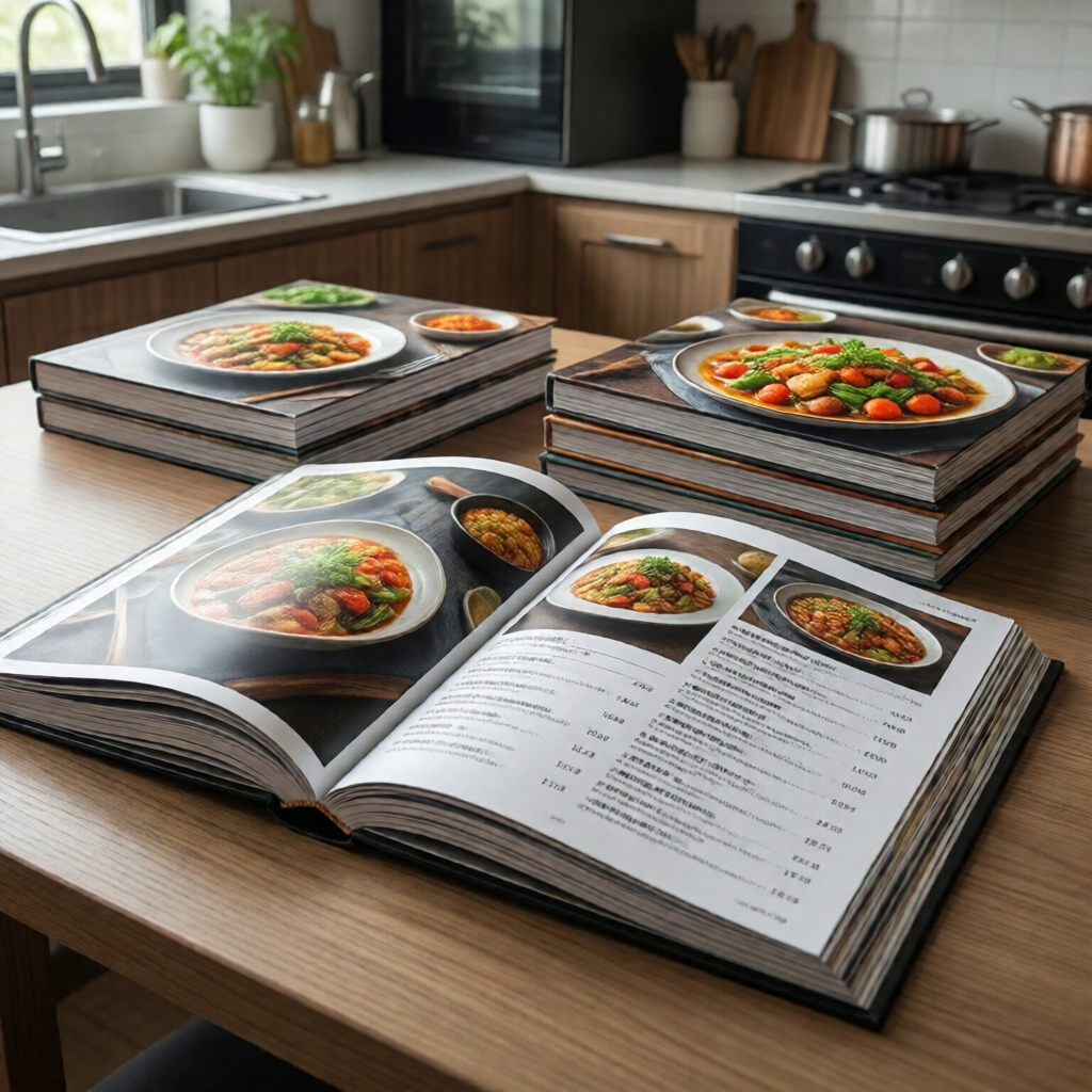 How to Print a Recipe Book in Singapore: Paper, Binding and Design Guide